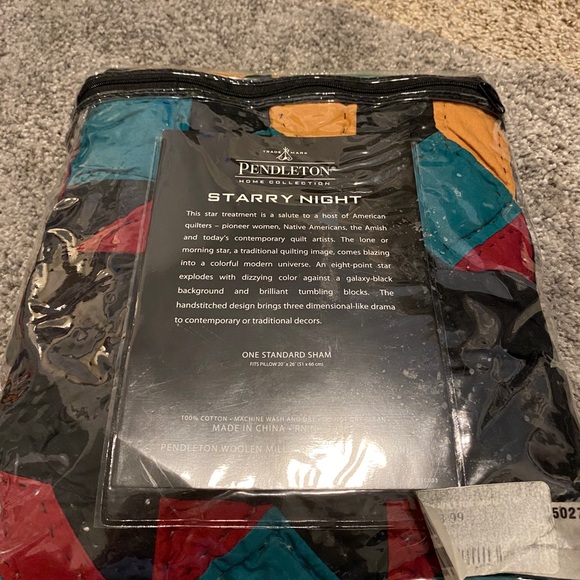 Pendleton Starry Night Twin Bed Set - Picture 3 of 5